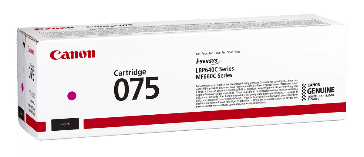 Canon 075 toner cartridge 1 pc(s) Original Magenta