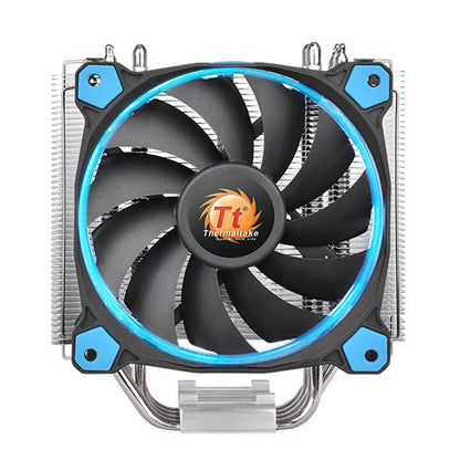 Thermaltake Riing Silent 12 Processor Air cooler 12 cm Black, Blue, Silver