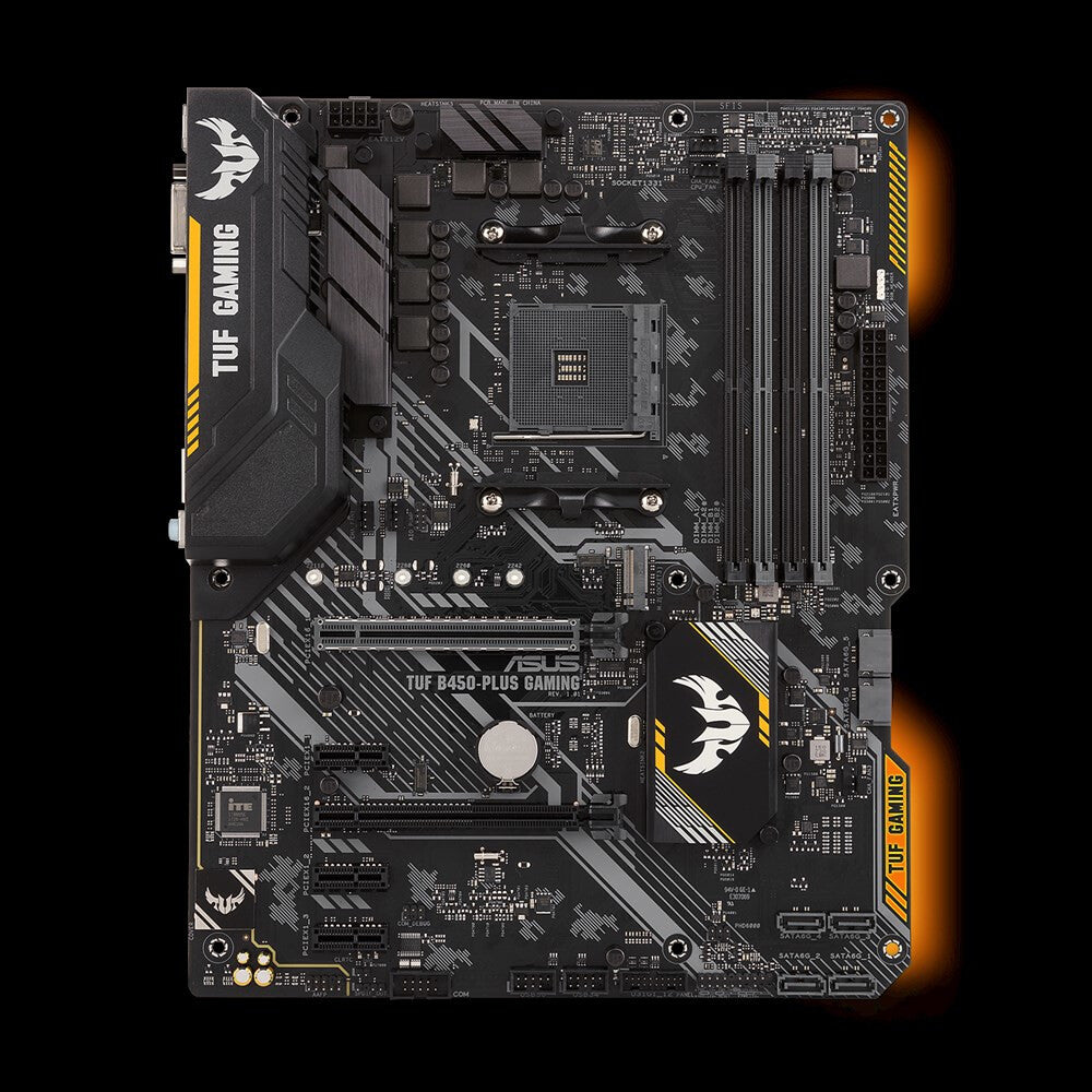 ASUS TUF B450-PLUS GAMING AMD B450 Socket AM4 ATX