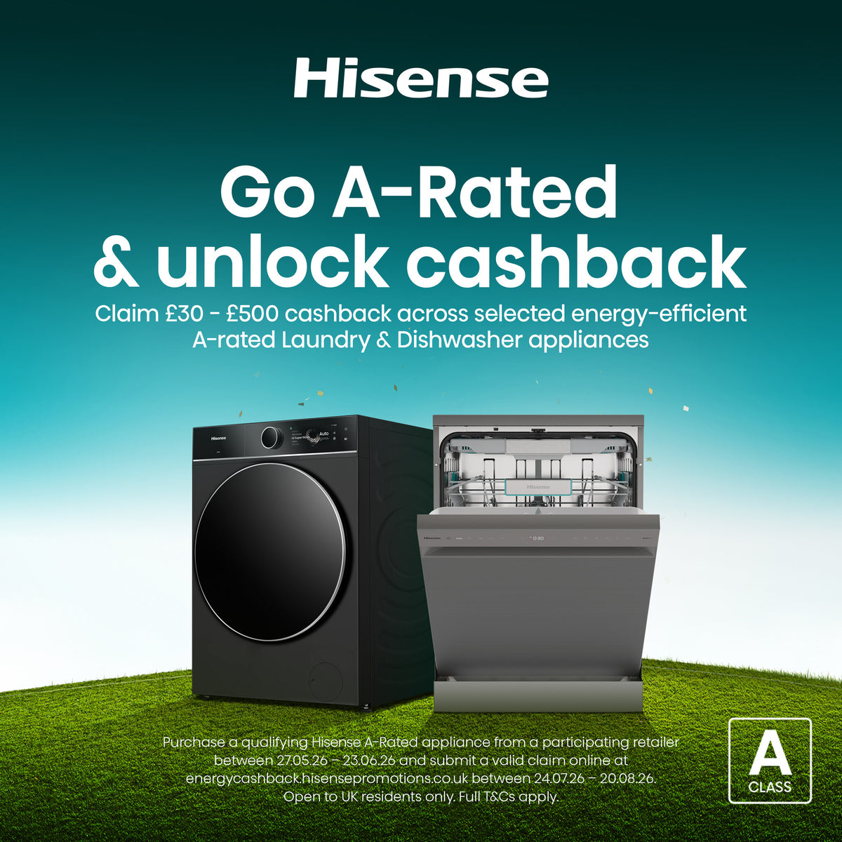 Hisense WF5S1245BB washing machine Front-load 12 kg 1400 RPM Black