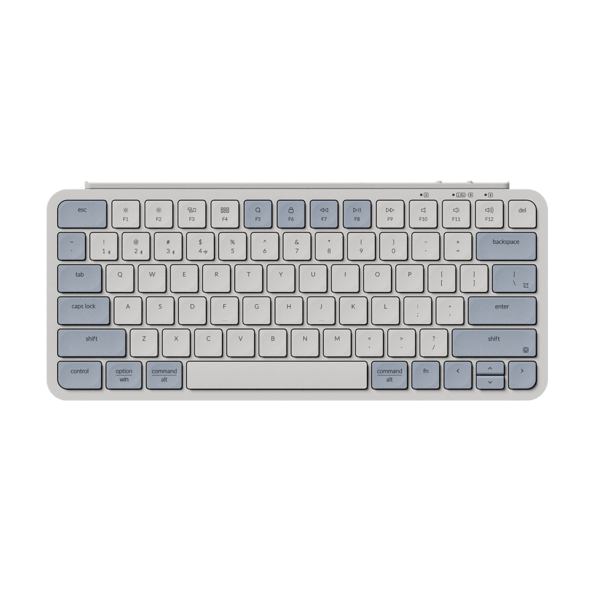 Keychron B11 Pro Ultra-Slim 75% Wireless Keyboard - Retro blue