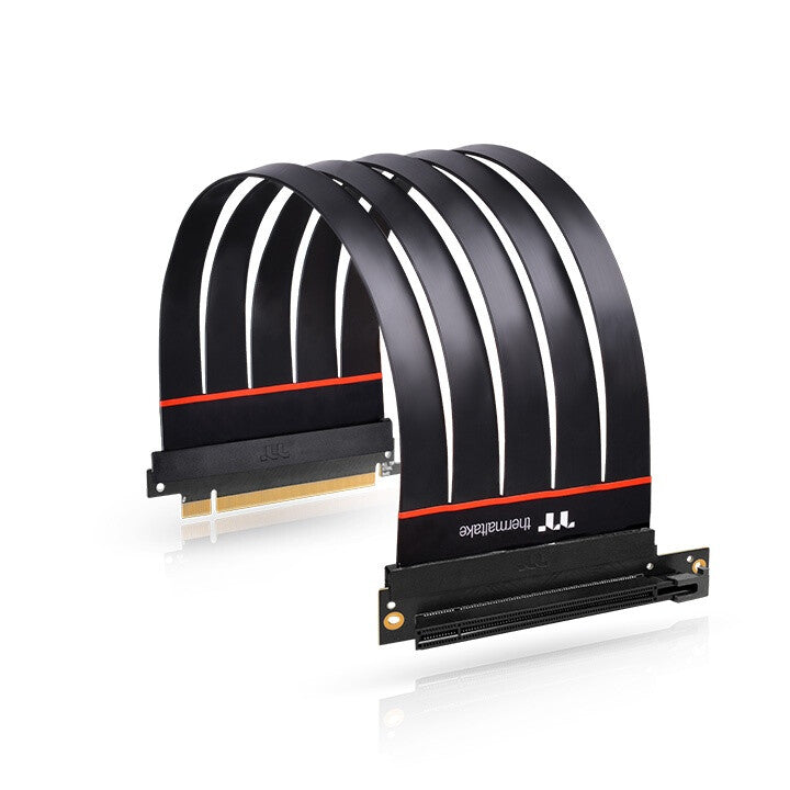 Thermaltake TT Premium PCI-E 4.0 Extender 300mm with 90 degree adapter