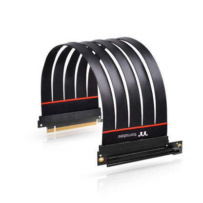 Thermaltake TT Premium PCI-E 4.0 Extender 300mm with 90 degree adapter