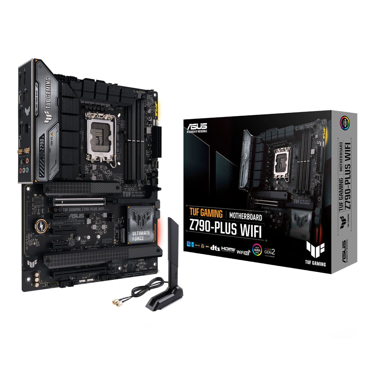 Asus TUF Gaming Z790-Plus Wi-Fi ATX Motherboard - Intel LGA1700, DDR5, PCIe 5.0. Wi-Fi 6E