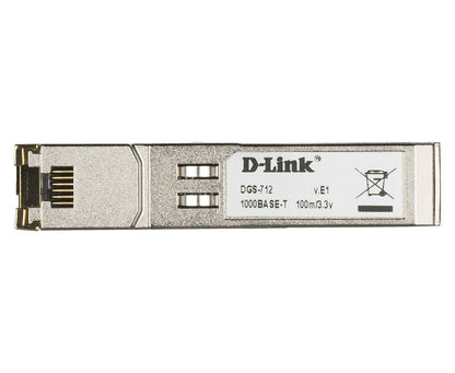 D-Link SFP 10/100/1000 BASE-T Copper Transceiver