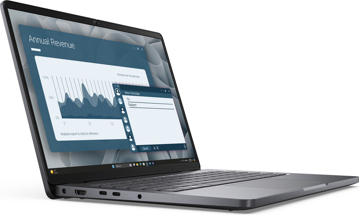 DELL Pro 14 PC14255 AMD Ryzen™ 5 220 Laptop 35.6 cm (14") Full HD+ 8 GB DDR5-SDRAM 512 GB SSD Wi-Fi 6E (802.11ax) Windows 11 Pro Black