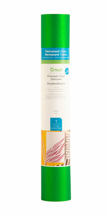 Cricut Premium Vinyl Shimmer - Permanent, Green