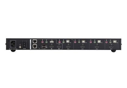 ATEN 4-Port USB HDMI Multi-View KVMP Switch