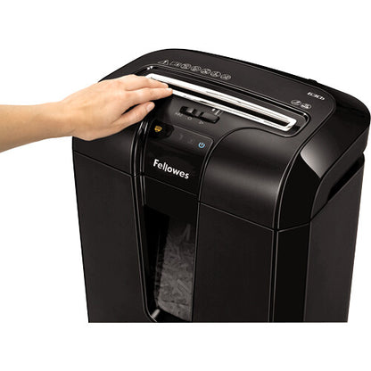 Fellowes Powershred 63Cb paper shredder Cross shredding Black