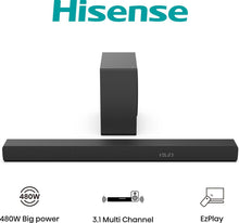 Hisense HS3100 Black 3.1 channels 480 W