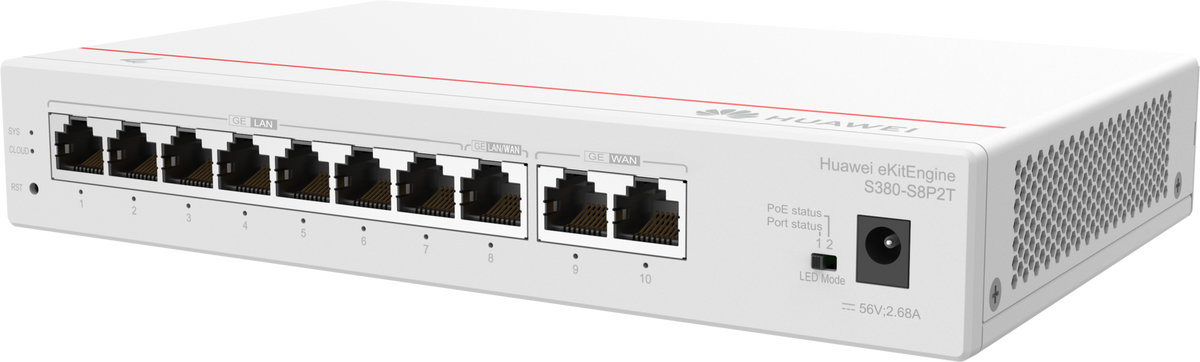 Huawei S380 S9P2T 2GE WAN LAN Switch