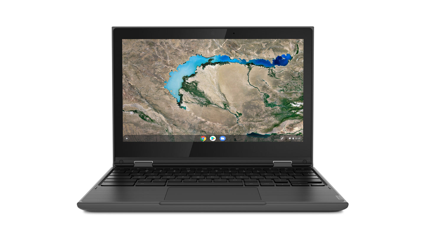 Lenovo 300e Chromebook 2nd Gen Intel® Celeron® N N4120 29.5 cm (11.6") Touchscreen HD 8 GB LPDDR4-SDRAM 64 GB eMMC Wi-Fi 5 (802.11ac) ChromeOS English Black