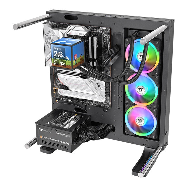 Thermaltake MINECUBE 360 Ultra Processor All-in-one liquid cooler 12 cm Black 1 pc(s)