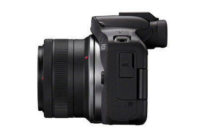 Canon EOS R50, Black + RF-S 18-45mm F4.5-6.3 IS STM Kit