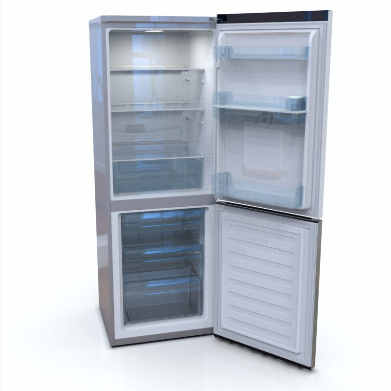 Defy DAC639 fridge-freezer Freestanding 302 L Metallic