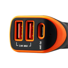 Canyon С-08 Digital camera, GPS, MP3, MP4, Mobile phone, PDA, Portable gaming console, Smartphone, Tablet Black, Orange Cigar lighter Auto