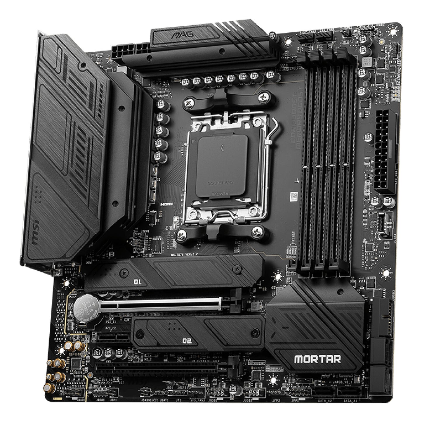 MSI MAG B650M MORTAR WIFI motherboard AMD B650 Socket AM5 micro ATX