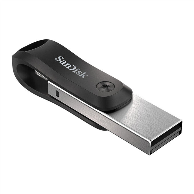 SanDisk 00183588 USB flash drive 128 GB USB Type-A / Lightning 3.2 Gen 1 (3.1 Gen 1) Black, Silver