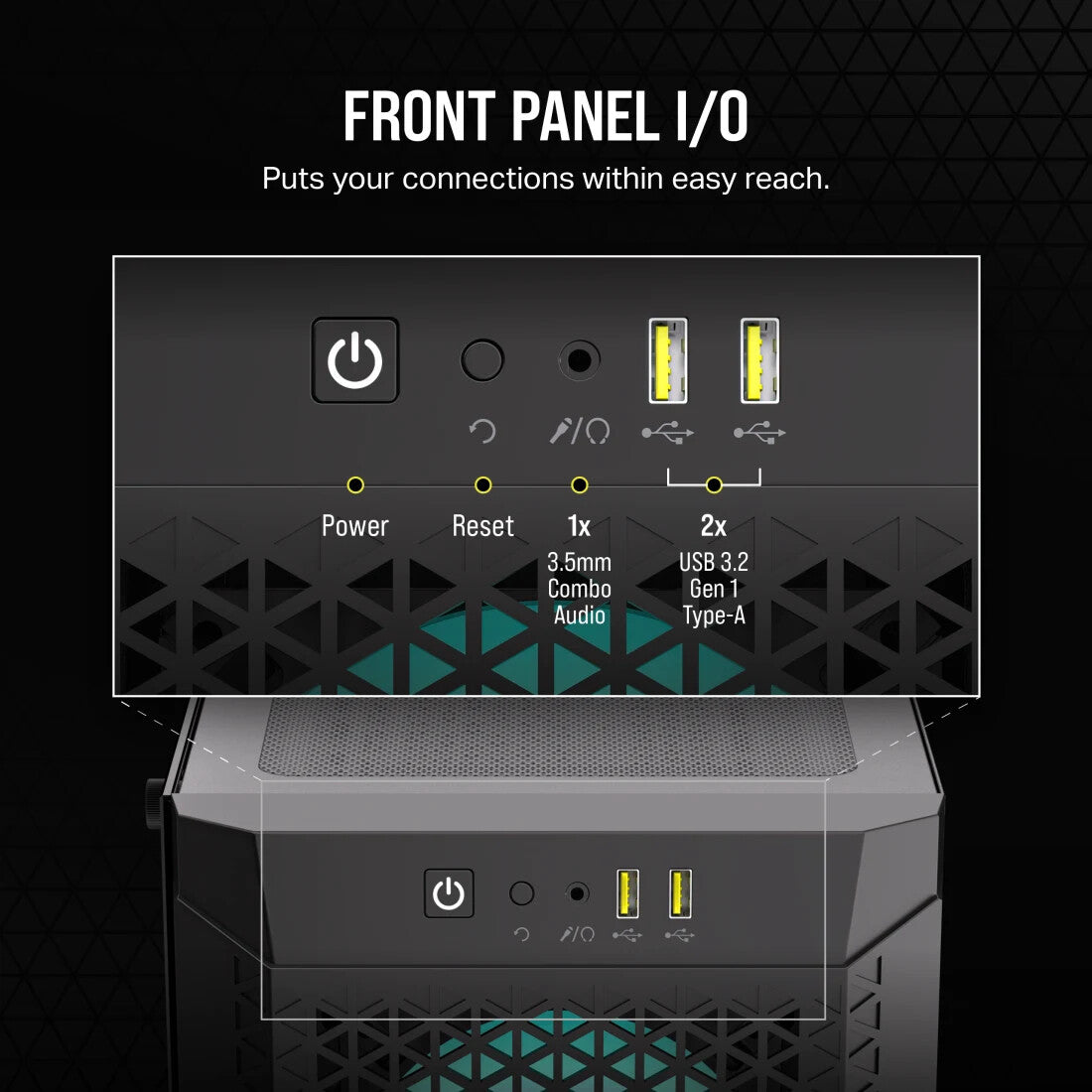 Corsair 480T RGB Midi Tower Black