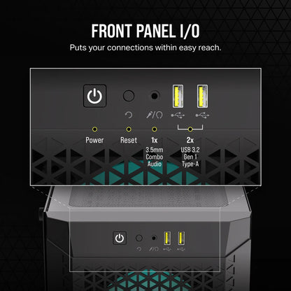 Corsair 480T RGB Midi Tower Black