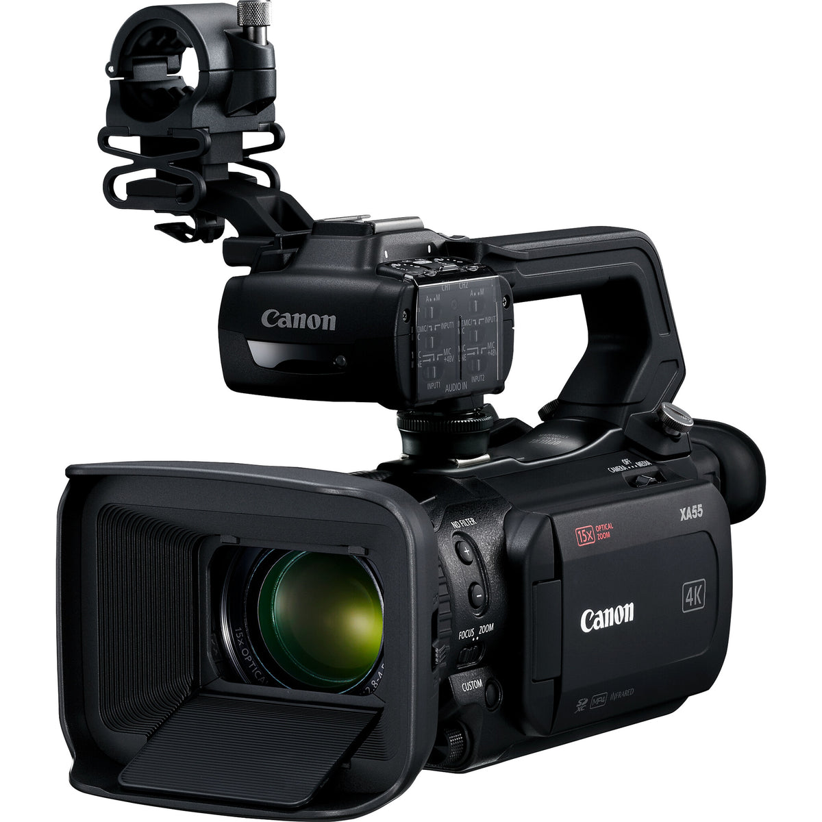 Canon XA XA55 Handheld camcorder 13.4 MP CMOS 4K Ultra HD Black