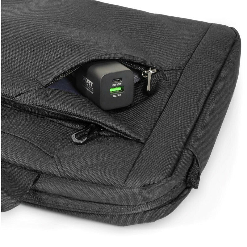 PORT Designs SYDNEY TL ECO 15 6 BK Laptop case Toploading