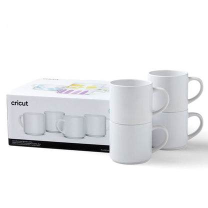 Cricut Stackable cup White Universal 4 pc(s)