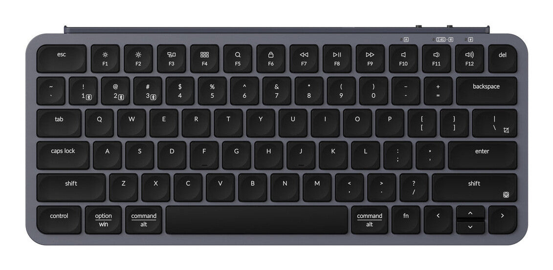 Keychron B1P-K1 keyboard Home/Office USB + RF Wireless + Bluetooth Grey