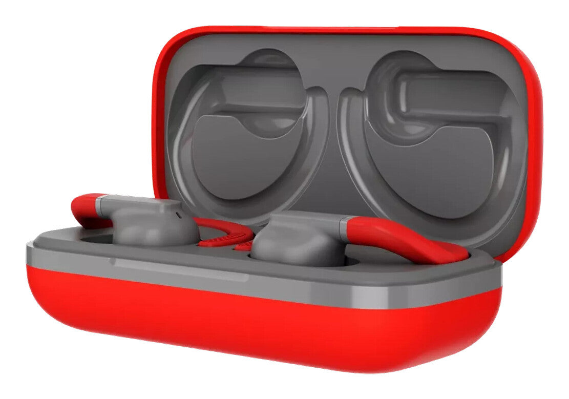 Canyon OnRun 11 Sport Headset True Wireless Stereo (TWS) Ear-hook, In-ear Calls/Music/Sport/Everyday Bluetooth Grey, Red