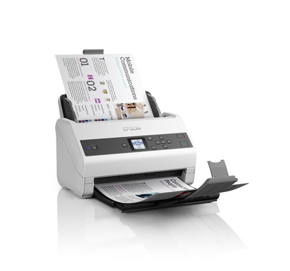 Epson WorkForce DS-870 Sheet-fed scanner 600 x 600 DPI A4 Grey, White