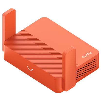 Cudy AC1200 wireless router Fast Ethernet Dual-band (2.4 GHz / 5 GHz) Orange