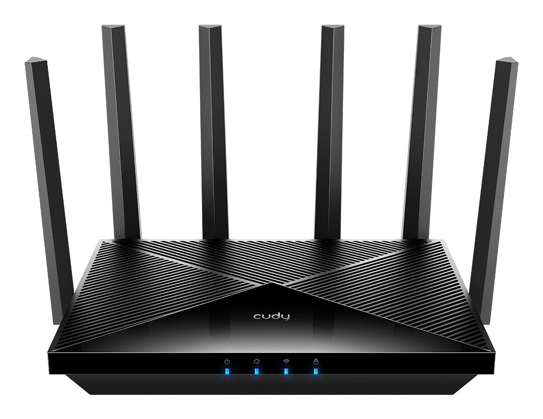 Cudy WR6500H wireless router 2.5 Gigabit Ethernet Dual-band (2.4 GHz / 5 GHz) Black