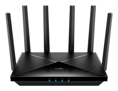 Cudy WR6500H wireless router 2.5 Gigabit Ethernet Dual-band (2.4 GHz / 5 GHz) Black