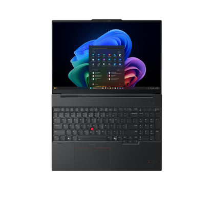 Lenovo ThinkPad E16 Gen 4 (Intel) Copilot+ PC Intel Core Ultra 7 355 Laptop 40.6 cm (16") WUXGA 16 GB DDR5-SDRAM 512 GB SSD Wi-Fi 7 (802.11be) Windows 11 Pro Black English