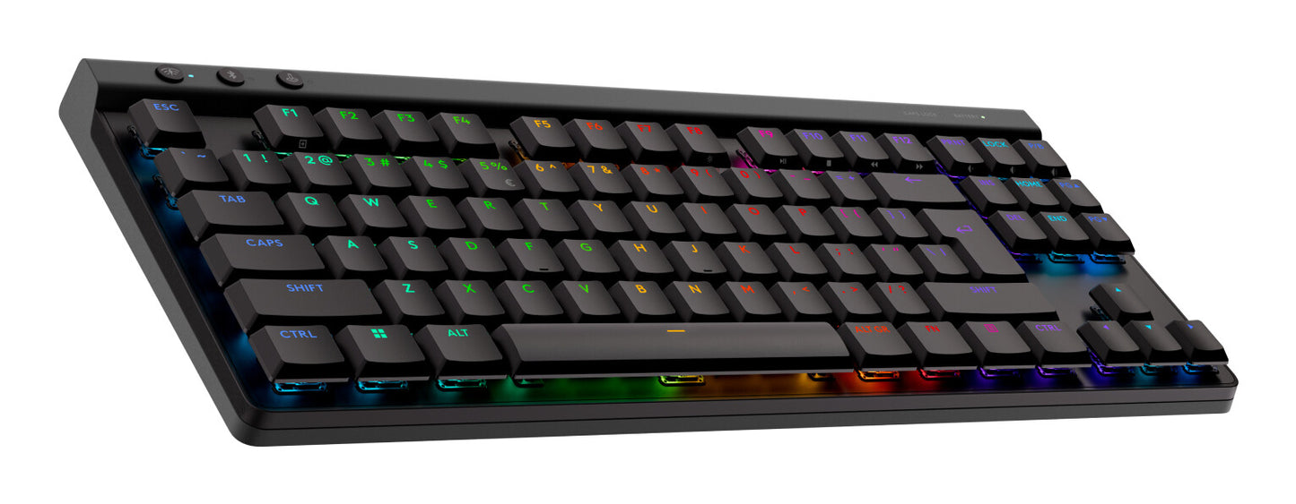 Logitech G G515 Lightspeed TKL keyboard Gaming RF Wireless + Bluetooth QWERTY US International Black