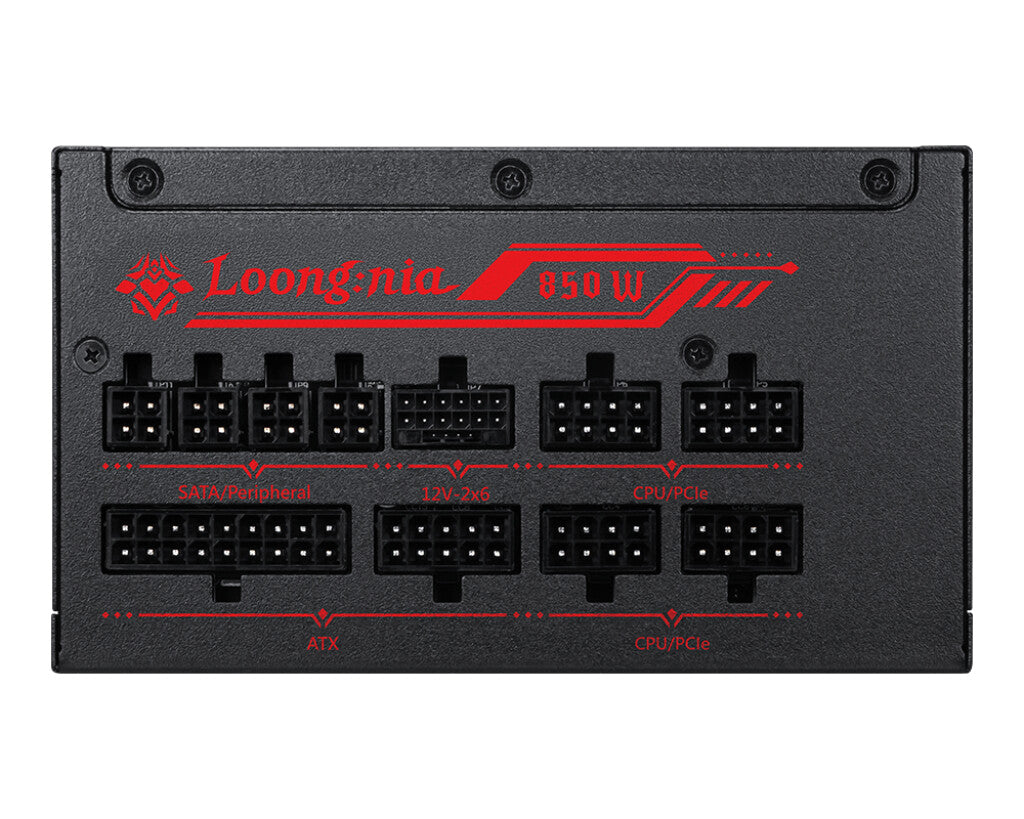 MSI A850GLS MLG EDITION power supply unit 850 W 24-pin ATX ATX Black