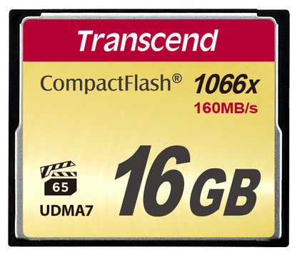Transcend CompactFlash 1000x 16GB