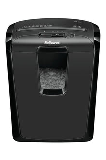 Fellowes M-8C paper shredder Cross shredding 23 cm Black