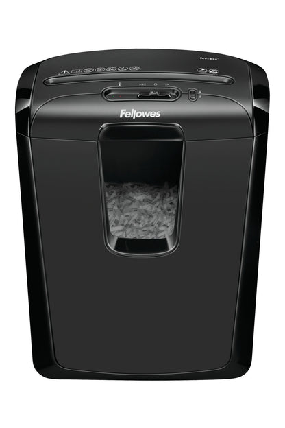 Fellowes M-8C paper shredder Cross shredding 23 cm Black