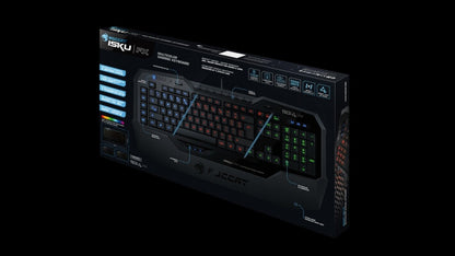 Turtle Beach Isku FX keyboard Gaming USB QWERTY Black