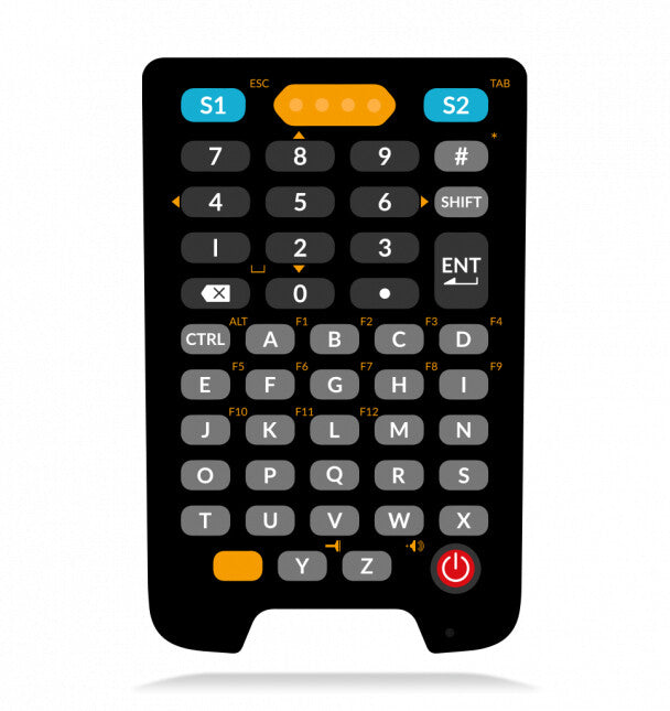 Newland N7 Cachalot Pro II handheld mobile computer 10.2 cm (4") 480 x 800 pixels Touchscreen 360 g Black