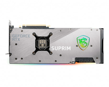 MSI SUPRIM RTX 3080 X 10G LHR graphics card NVIDIA GeForce RTX 3080 10 GB GDDR6X