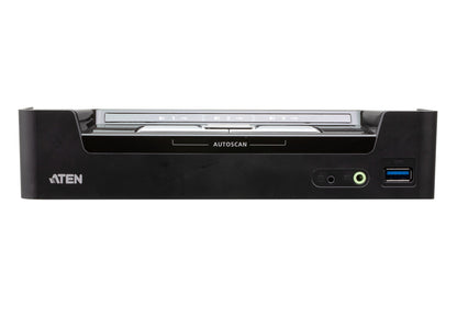 ATEN 3-Port USB-C DisplayPort Hybrid KVMP™ Switch