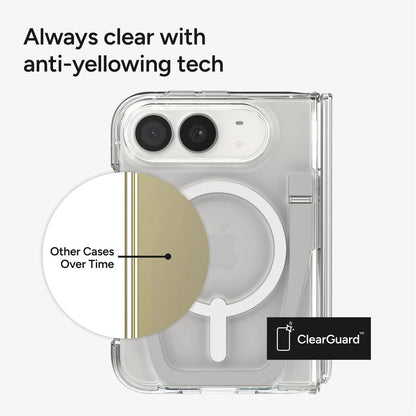 ZAGG Crystal Palace Snap Kickstand mobile phone case 19.3 cm (7.6") Cover Transparent