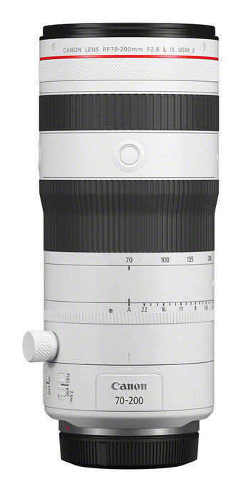 Canon RF 70-200mm F2.8L IS USM Z MILC Telephoto zoom lens Black, White