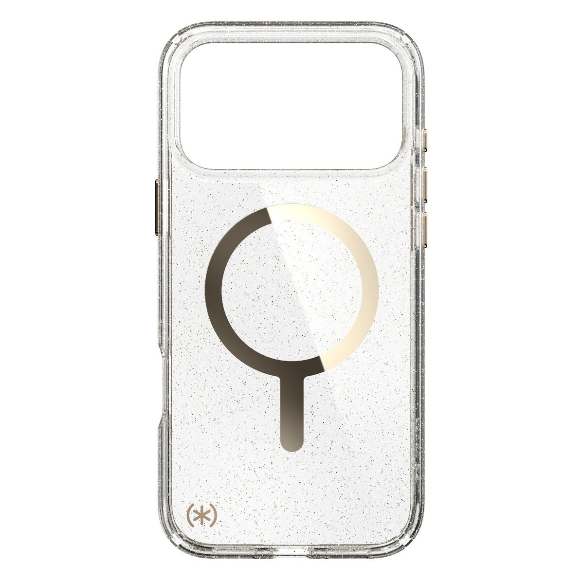 Speck Presidio Lux MagSafe Case - Apple iPhone 18 Pro Max / 17 Pro Max - Gold Glitter