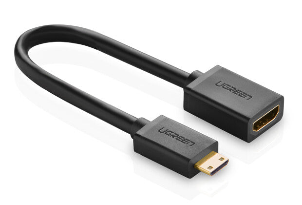 Ugreen 20137 HDMI cable Mini-HDMI Black, Gold