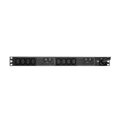 Tripp Lite PDUH32HV 7.7kW Single-Phase 200-240V Basic PDU, 10 C13 Outlets, IEC 309 32A Blue Input, 3.6 m Cord, 1U Rack-Mount