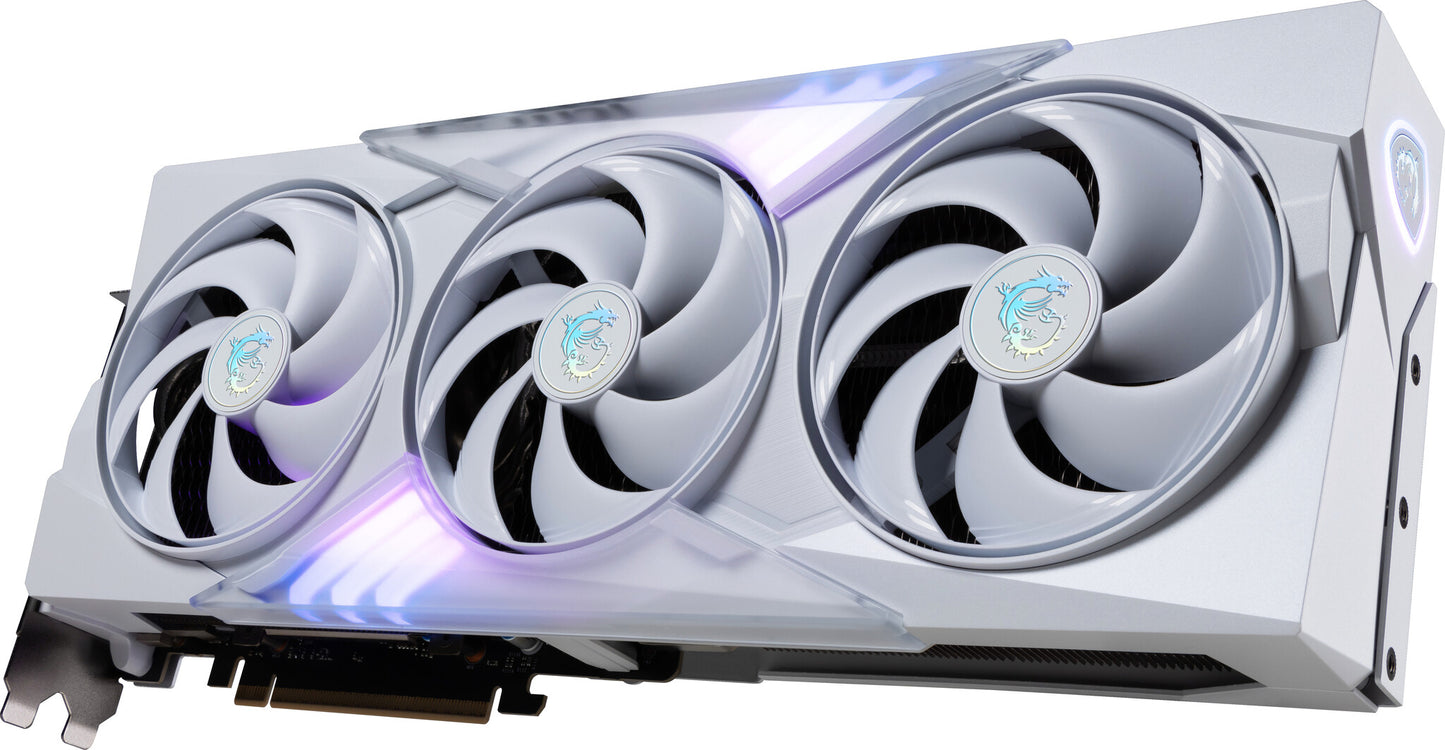 MSI GAMING GEFORCE RTX 5080 16G TRIO OC WHITE graphics card NVIDIA 16 GB GDDR7