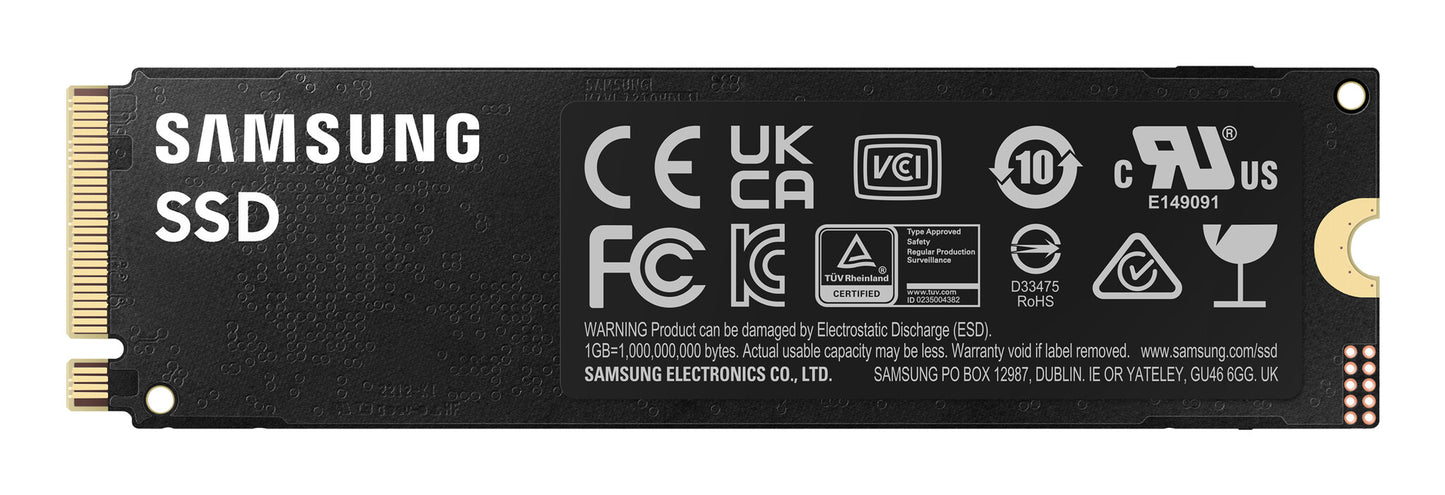 Samsung 990 PRO 1 TB M.2 PCI Express 4.0 NVMe V-NAND MLC